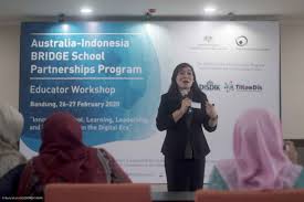 BRIDGE Educator Workshop, di Aula Tikomdik, Jln, Dr. Radjiman No. 6, Bandung, Rabu (26/2/2020), (Foto: Humas Disdik Jabar).