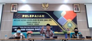 Rektor UIN Bandung Lepas KKN DR Sisdamas secara Virtual
