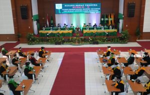 Rektor UIN Bandung Lantik 800 Wisudawan secara Virtual