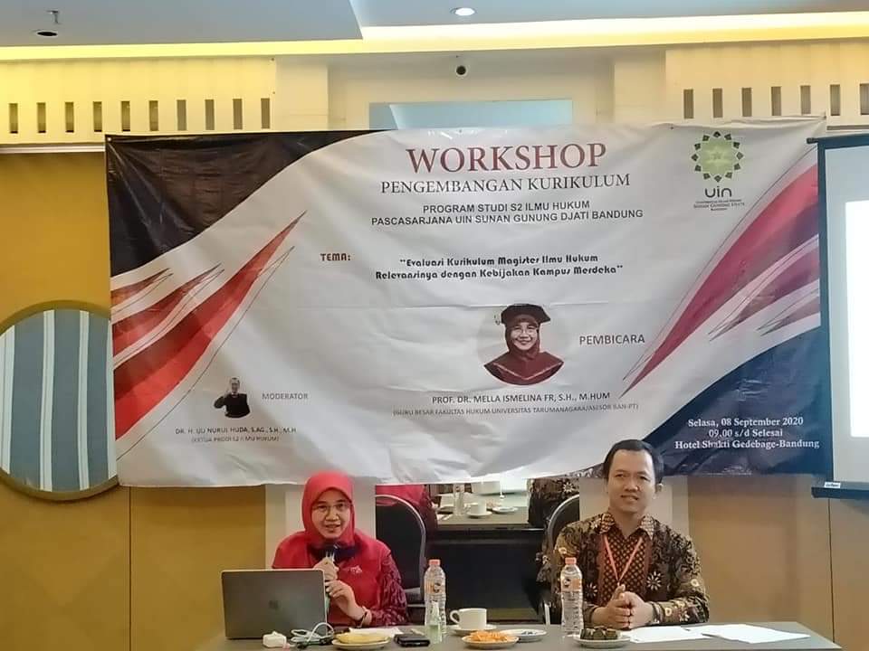 Workshop Kurikulum, Wadir 1 Pascasarjana UIN Bandung: Evaluasi Itu Sunnatullah