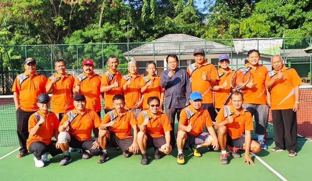 Bapor UIN Bandung Gelar Pertandingan Tenis Lapangan Antar-Dosen dan Karyawan