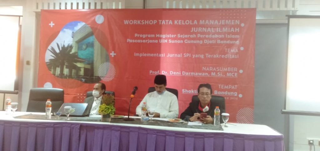 Prodi Magister SPI Pascasarjana UIN Bandung Gelar Workshop Tata Kelola  Jurnal Ilmiah