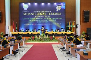 Wisuda Virtual UIN Bandung ke-79, Rektor Lantik 1.000 Lulusan