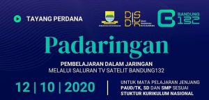 Ini Jadwal Pembelajaran dalam Jaringan TV Satelit Bandung 132