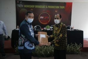 Workshop Broadcast & Production TVUPI, Rektor: TVUPI Harus Punya Identitas