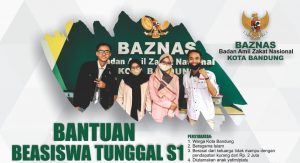 Baznas Kota Bandung Buka Pendaftaran Penerima Beasiswa UKT