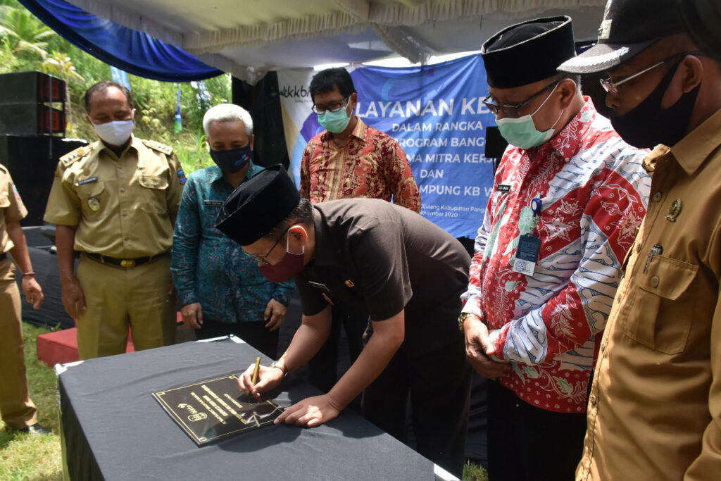 Launching Kampung KB Wisata Desa Kertayasa, Pertama di Pangandaran