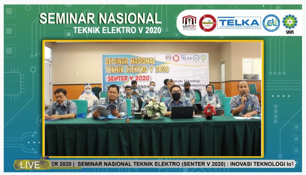 Seminar Nasional Teknik Elektro UIN Bandung V 2020, Wadek I FST: Dorong Lahirnya Start Up