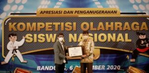 Jabar Juara Umum KOSN Tahun 2020, Salip Banten dan Lampung