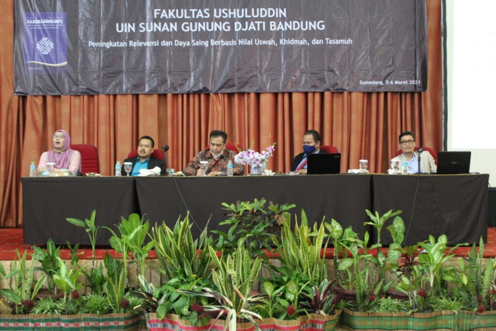 Dibuka Rektor, Raker Fakultas Ushuluddin UIN Bandung 2021 Bahas Penguatan Jalan Keprofesoran