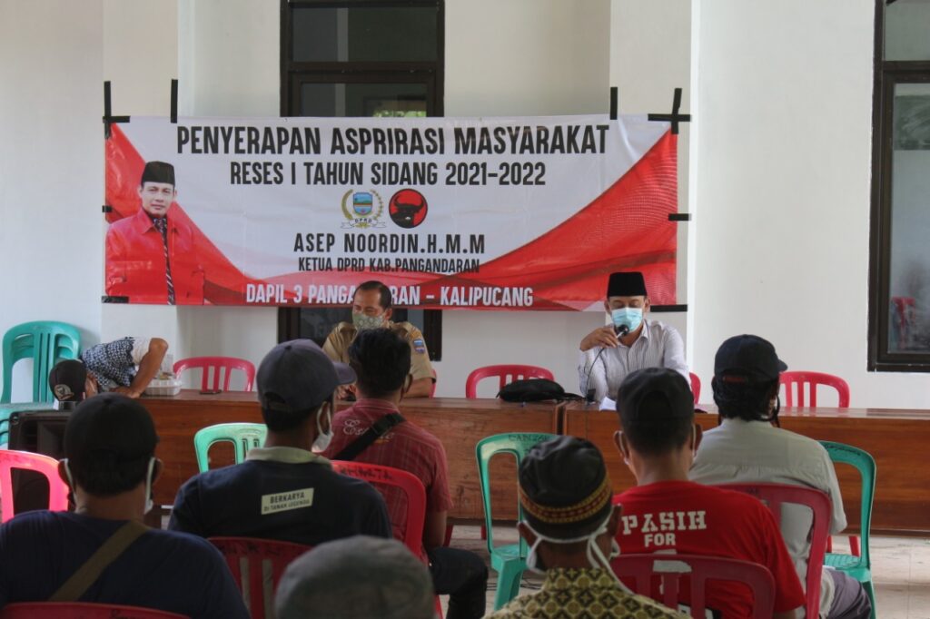 Reses Tahap I Tahun 2021 Pimpinan dan Anggota DPRD Kabupaten Pangandaran