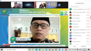 Webinar DPD Askopis Jabar – Prodi KPI UIN Bandung, Literasi Digital Cerdaskan Umat