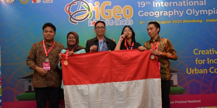Indonesia Raih Empat Medali iGeo 2023
