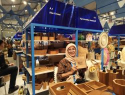 Peserta BRI UMKM EXPO(RT) Olah Limbah Jati Jadi Produk Multifungsi Ramah Lingkungan